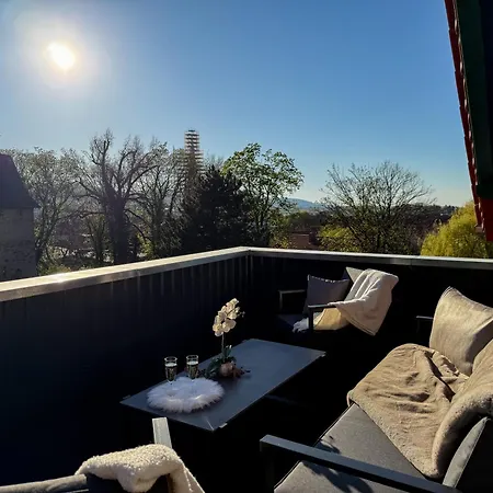Διαμέρισμα Fewocrew Am Schloss Mit Dachterrasse & Brockenblick Wernigerode